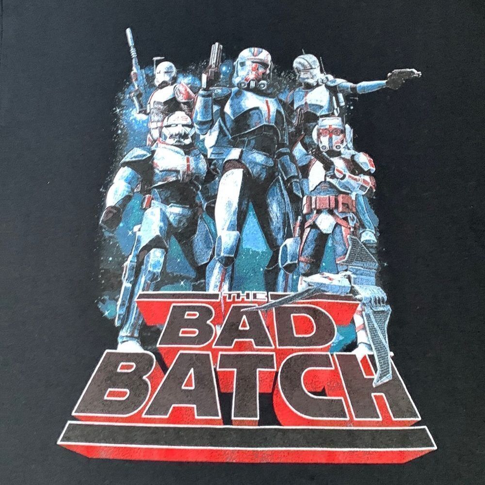 Star Wars “The Bad Batch” Men’s Graphic T-Shirt M Black